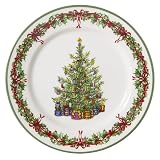 Christopher Radko Set of 4 Dinner Plates