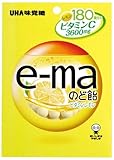 UHAピピン e-maのど飴袋ビタミンレモン 50g×6袋