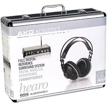 AKG Fully Digital wireless Surround Headphone System with Dolby Digital Decoder - HEARO999AUDIOSPHEREII
