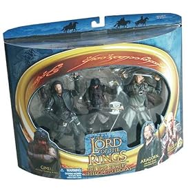 The Lord Of The Rings - The Two Towers - Freedom To Edoras - Gimli, Aragorn And Legolas Figures