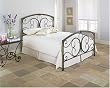 Symphony Aged Bronze King Size Bed By Fashion Bed Group