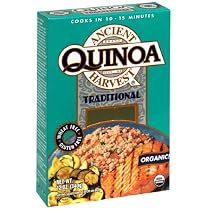 Ancient Harvest Organic Quinoa, Traditional, 12-Ounce Bags (Pack of 12)