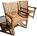 Strathwood Blake Teak Lounge Armchair, 2 Pack
