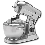 Wolfgang Puck WPPSM050 Direct Drive Stand Mixer with 6-Quart Stainless Steel Mixing Bowl