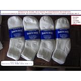 Diabetic Socks, Quarter Cut, Golf Style, LADIES Women Sock Size 9-11, Choose White, Gray and Black , 1 Dozen Pairs, Free Upgrade to Priority Mail