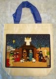 Nativity Scene Tote Bags