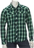 Lee Mens Wilbur Check Shirt - Poison Green