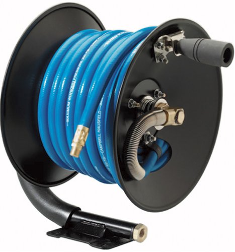 Campbell Hausfeld PA1194 Hose Reel with 50 x 3/8-Inch Air Hose