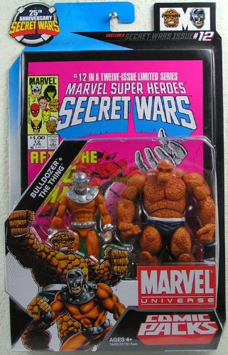  Marvel Universe Comic Packs: Bulldozer and The Thing