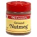 McCormick Ground Nutmeg, 1.1-Ounce Unit (Pack of 6)