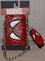 Marvel Comics AMAZING SPIDERMAN Leather WALLET w/Chain