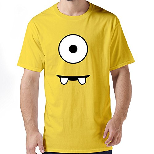 WYMY Men's T Shirt Minion Extent XS Yellow