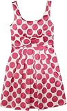 Ruby Rox Girls 7-16 Polka Dot Barrel Dress