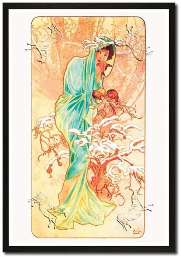 Framed Art Poster 20x30, Winter