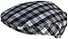 Summer Plaid Ivy Scally Driver Cap 100% Cotton Flat Hat