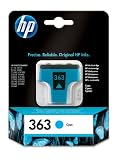 HP N°363 - Cartouche d'encre d'origine - Cyan