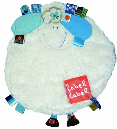 Vital Innovations LL1015O01 Schmusetuch Label-Label Sheep - blau Preisvergleich