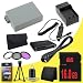 Canon EOS Rebel T3i 18 MP CMOS Digital SLR Camera (600D / Kiss x5) LP-E8 Lithium Ion Replacement Battery 1500 mAh w/External Rapid Charger + 16GB SDHC Memory Card + Mini HDMI + 3 Piece Filter Kit + USB SD Memory Card Reader /Wallet + Deluxe Starter Kit Bundle DavisMAX LPE8 Accessory Kit