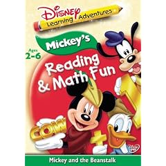Disney's Learning Adventures - Mickey's Reading Math and Fun - Mickey and the Beanstalk by 