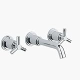 Grohe Atrio Wall Mount Lavatory Faucet Nickel 20073AV0