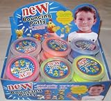 Review Unknown VW6 / 12 Tubs of Bouncing Foam Putty In Counter Display---Great Kid's Toy