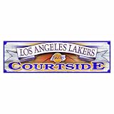 NBA Los Angeles Lakers 9-by-30 Wood Sign