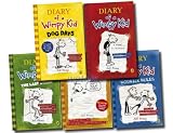 Diary of a Wimpy Kid Collection 5 Books Set RRP: £34.95 (Dog Days Hardback, Do-It-Yourself Book,Diary of A Wimpy Kid, Rodrick Rules, The Last Straw, (Paperback) (Wimpy Kid)