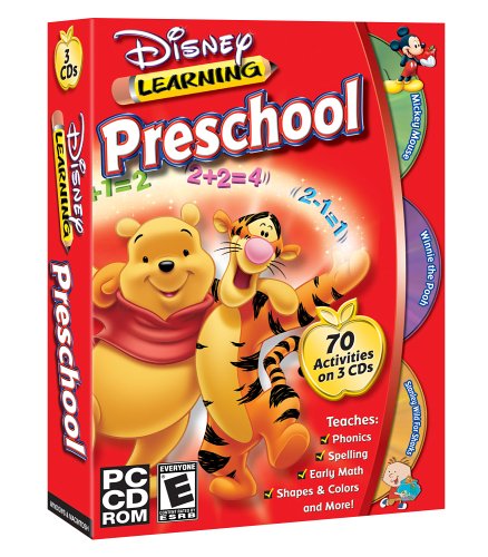 Disney Preschool Bundle (Pooh Pre-School, Mickey Pre-School, and Stanley Wild for Sharks)