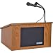 Amplivox S250-OK (Light Oak) Tabletop Lectern