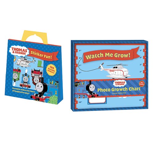 Thomas and Friends Sticker Activity Tote and Photo Growth Chart