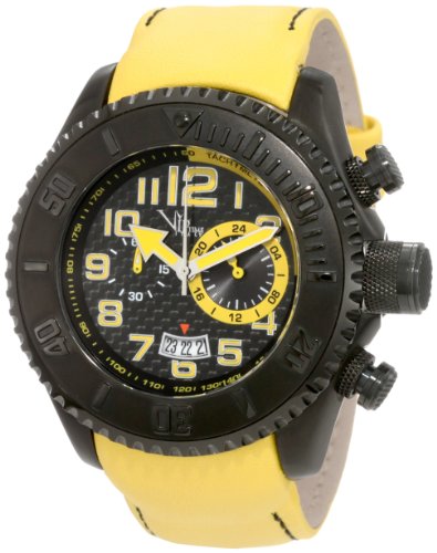 Vip Time Italy Men S VP5055BK Magnum Sporty Chronograph Watch Murilo 