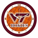 Virginia Tech Hokies Dimension Wall Clock