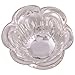 Shreeng Silver Plated Set of 12 Flower Diyas 12 Pcs. Standard
