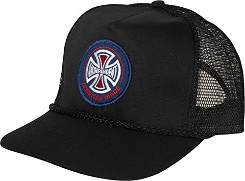 Independent Ami Patch Mesh Hat Adjustable Black Skate Hats
