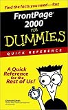 Frontpage 2000 for Dummies Quick Reference