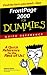 Books : Frontpage 2000 for Dummies Quick Reference
