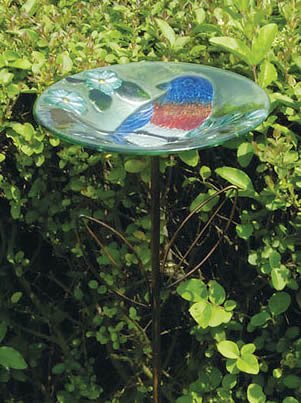 Blissful Bird Stake Feeder