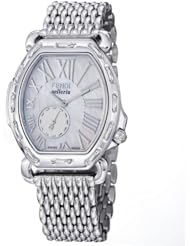 Fendi Womens F84034HBR8153 Selleria Polished Stainless Steel Bracelet Watch
