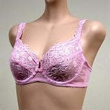 Venus $53 Pink Exquisite Lace Sheer Bra #0305 sz 36C
