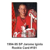 SP Calgary Flames Jarome Iginla 94-95 Rookie Card
