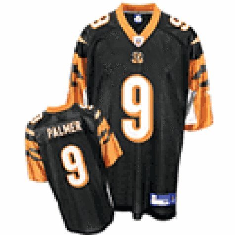 Men`s Cincinnati Bengals #9 Carson Palmer Team Replica Jersey - M