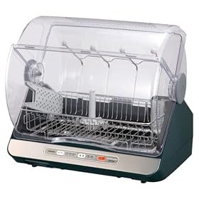 【クリックで詳細表示】TOSHIBA 食器乾燥器 6人用 ブルーブラック VD-X15S(LK)