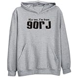 Sweatshirt Heather Gray  Kiss Me Gorj  Romania City