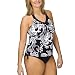 Merona® Plus Paisley Tankini - Black