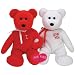 TY Beanie Babies - I LOVE YOU the Bears (set of 2)