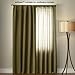 Eclipse Canova Modern Valance Rod Pocket Window Curtain for Kitchen or Bathroom, 42