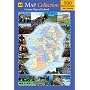 Map Collection: County Map of Ireland (AA Jigsaw Collection)