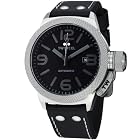 TW Steel Men's TWA200 Canteen Black Leather Strap Watch