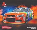 AUTOGRAPHED 2015 Jeff Gordon #24 Axalta Racing Team (Retro Rainbow) Bristol Speedway Rare Hero Card RARE Signed 8X10 Picture NASCAR Hero Card Photo with COA