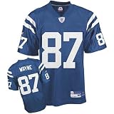 Reggie Wayne #87 Indianapolis Colts Youth NFL Replica Player Jersey (Team Color) (Large)